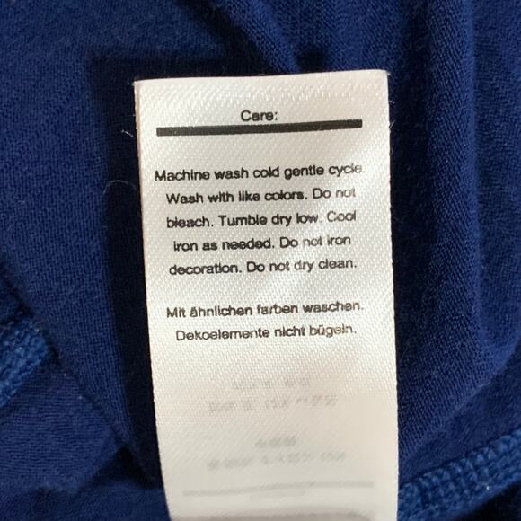 Smartwool Merino 150 Plant Based Dye Short Sleeve Shirt Blue T-shirt Men's XL - Picture 9 of 9